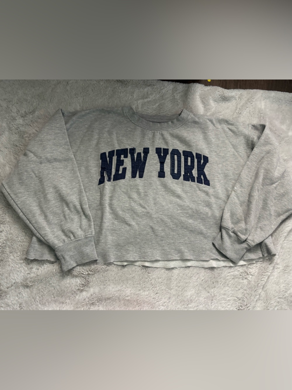 New York City Cropped Sweatshirt